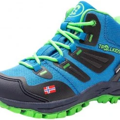 TROLLKIDS Rondane Hiker Chaussures Enfant, vert/rose