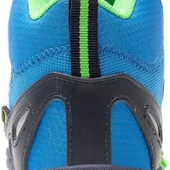 TROLLKIDS Rondane Hiker Chaussures Enfant, gris/turquoise -Chaussures Soldes Boutique trollkids rondane hiker mid shoes kids medium blue green 5 2