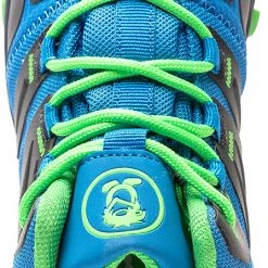 TROLLKIDS Rondane Hiker Chaussures Enfant, bleu/jaune -Chaussures Soldes Boutique trollkids rondane hiker mid shoes kids medium blue green 6