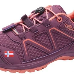 TROLLKIDS Skarvan Hiker Chaussures basses Enfant, violet