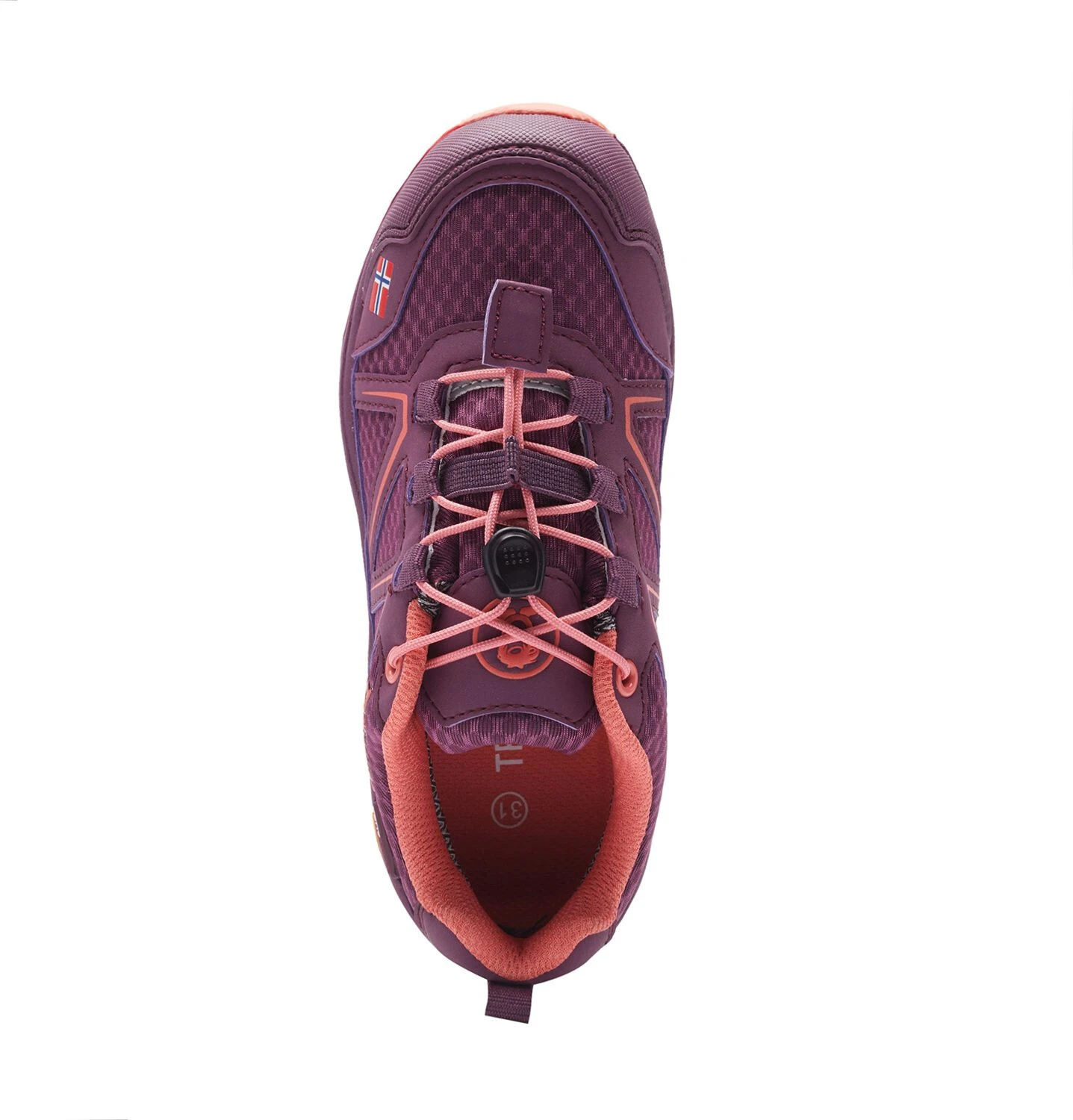 TROLLKIDS Skarvan Hiker Chaussures basses Enfant, bleu/vert 6 TROLLKIDS Skarvan Hiker Chaussures basses Enfant, bleu/vert – Image 6