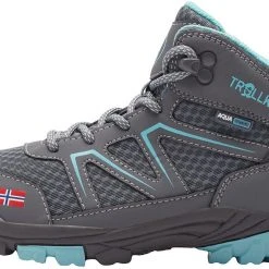 TROLLKIDS Skarvan Hiker Chaussures mi-hautes Enfant, violet/orange 7 TROLLKIDS Skarvan Hiker Chaussures mi-hautes Enfant, violet/orange -Chaussures Soldes Boutique trollkids skarvan hiker mid shoes kids anthracite mint 2 2