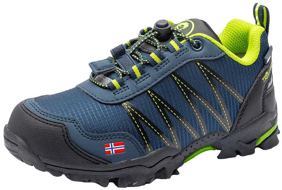 TROLLKIDS Trolltunga Hiker Chaussures basses Enfant, bleu 1 TROLLKIDS Trolltunga Hiker Chaussures basses Enfant, bleu