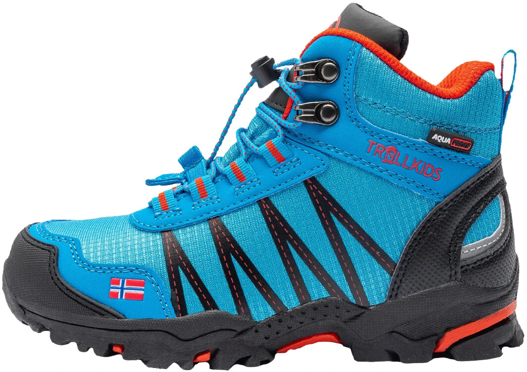 TROLLKIDS Trolltunga Hiker Chaussures mi-hautes Enfant, bleu 2 TROLLKIDS Trolltunga Hiker Chaussures mi-hautes Enfant, bleu – Image 2