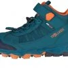 TROLLKIDS Tronfjell Hiker Chaussures mi-hautes Enfant, Bleu pétrole -Chaussures Soldes Boutique trollkids tronfjell hiker mid shoes kids deep lagoon cinnamon 1 1