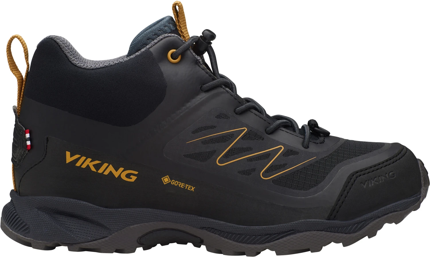 Viking Footwear Tind Mid GTX Chaussures Enfant, noir 5 Viking Footwear Tind Mid GTX Chaussures Enfant, noir – Image 5